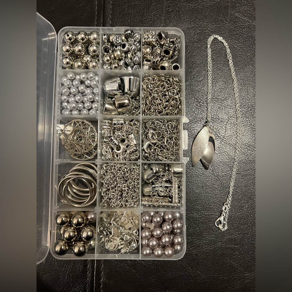 Jewelry Findings, SILVER WHAT-NOTS -  NO DO-DADS, Loose bulk beads